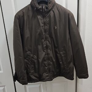 Ralph Lauren Men's Chocolate Puffer Jacket